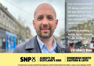 Ben Macpherson campaign leaflet